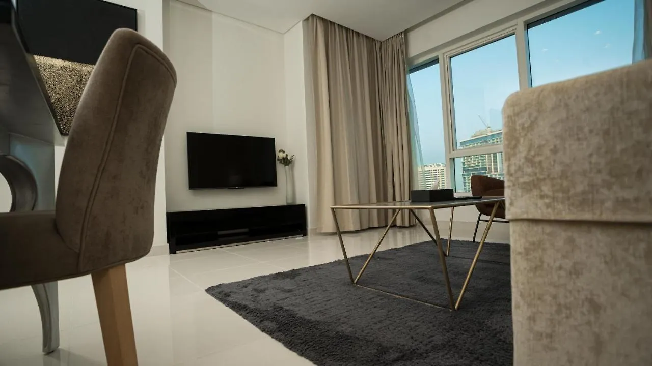 Oskena Vacation Homes - Waterfront Downtown 두바이 아파트